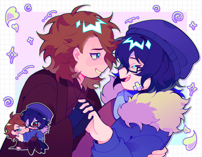 Simple Bust-up (+Chibi)